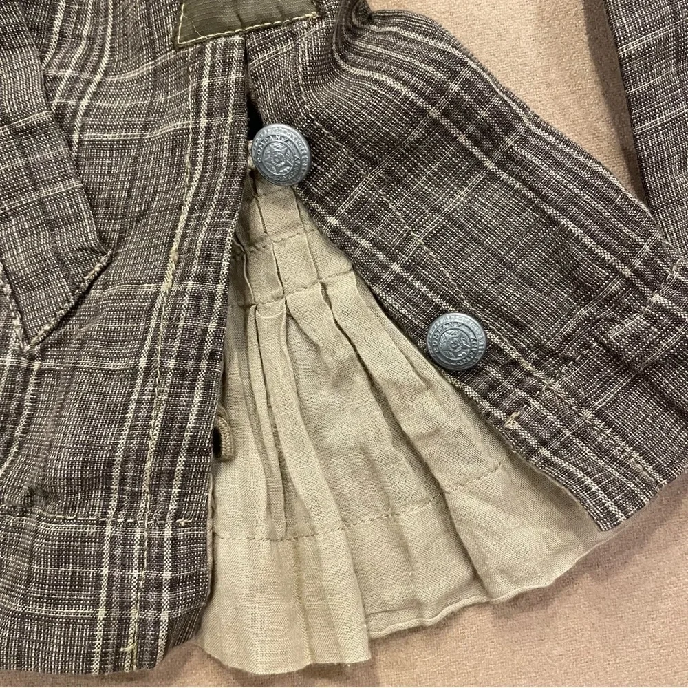 C.P. Company Italy Women’s 100% Flax/Linen Blazer Size 40 (XS/4)